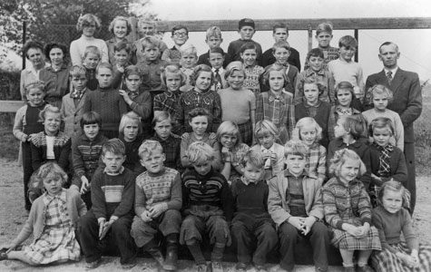 Kildebrønde Gl Skole ca 1950