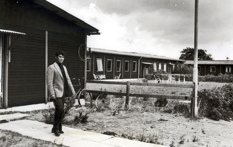 I 1960'erne kom de såkaldte gæstearbejdere til Køge. De boede bl.a. i dette gæstearbejder kollegium i Nørremarken. Billedet er taget i 1976.