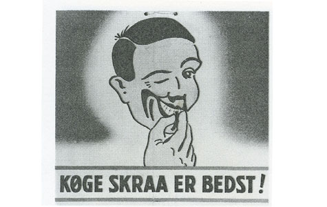 Tobaksfabrikken var mest kendt for "Køge Skrå". "Mod Alverdens Strid og Møje hjælper kun en Skraa fra Køge", hed det i fabrikkens reklame