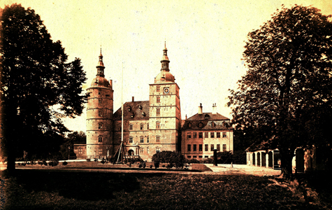 Vallø Slot i 1880'erne.